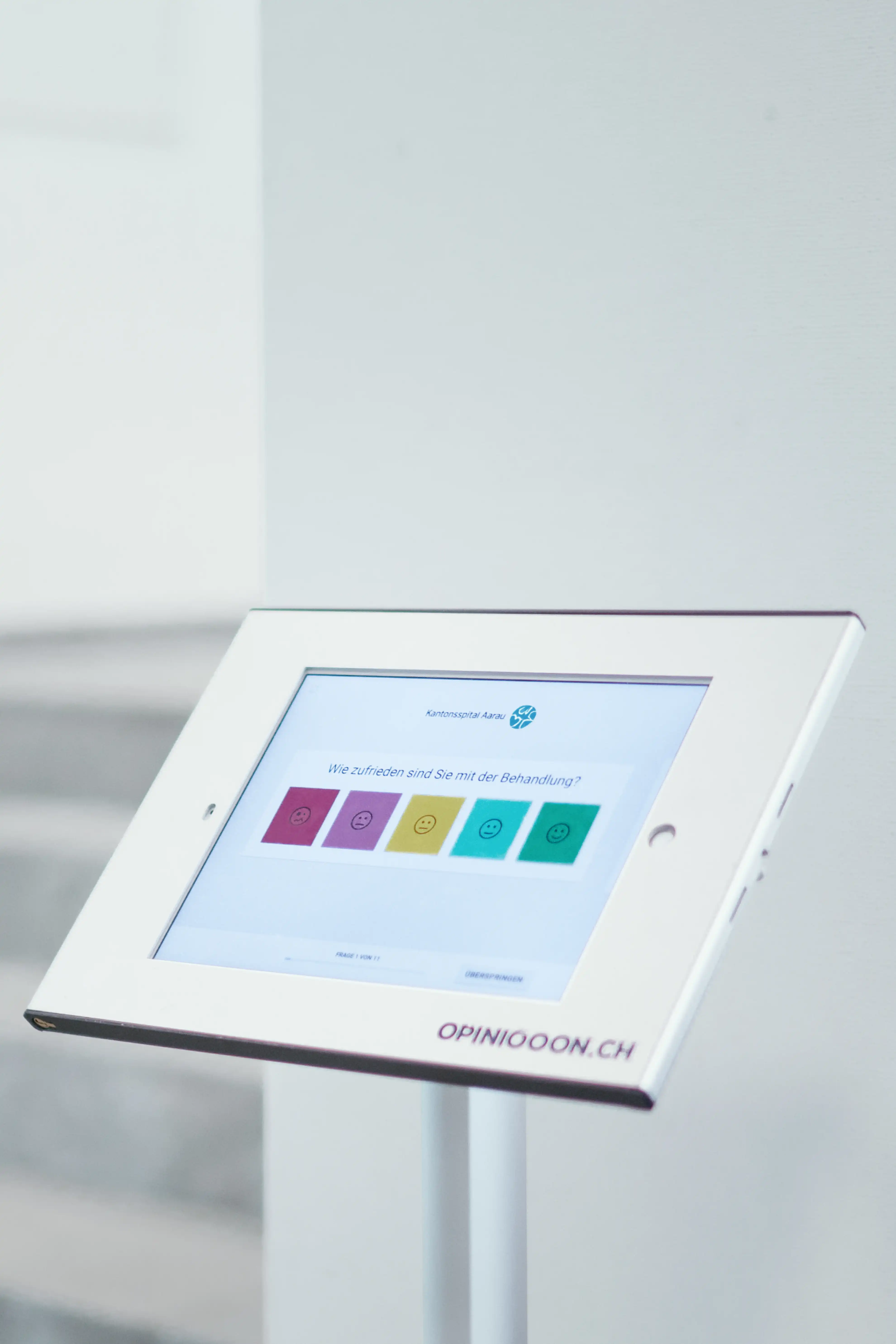 Kundenfeedback Tablet